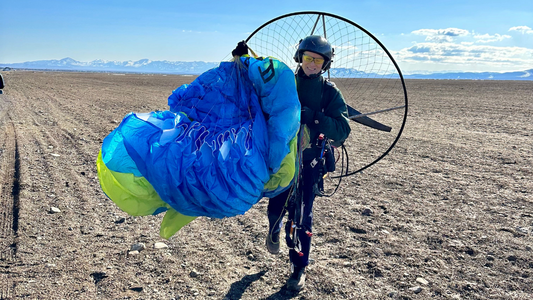 Flying with my Dad!